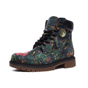 Moon Moth Forest Floral Timber Boots Casual Lightweight TB