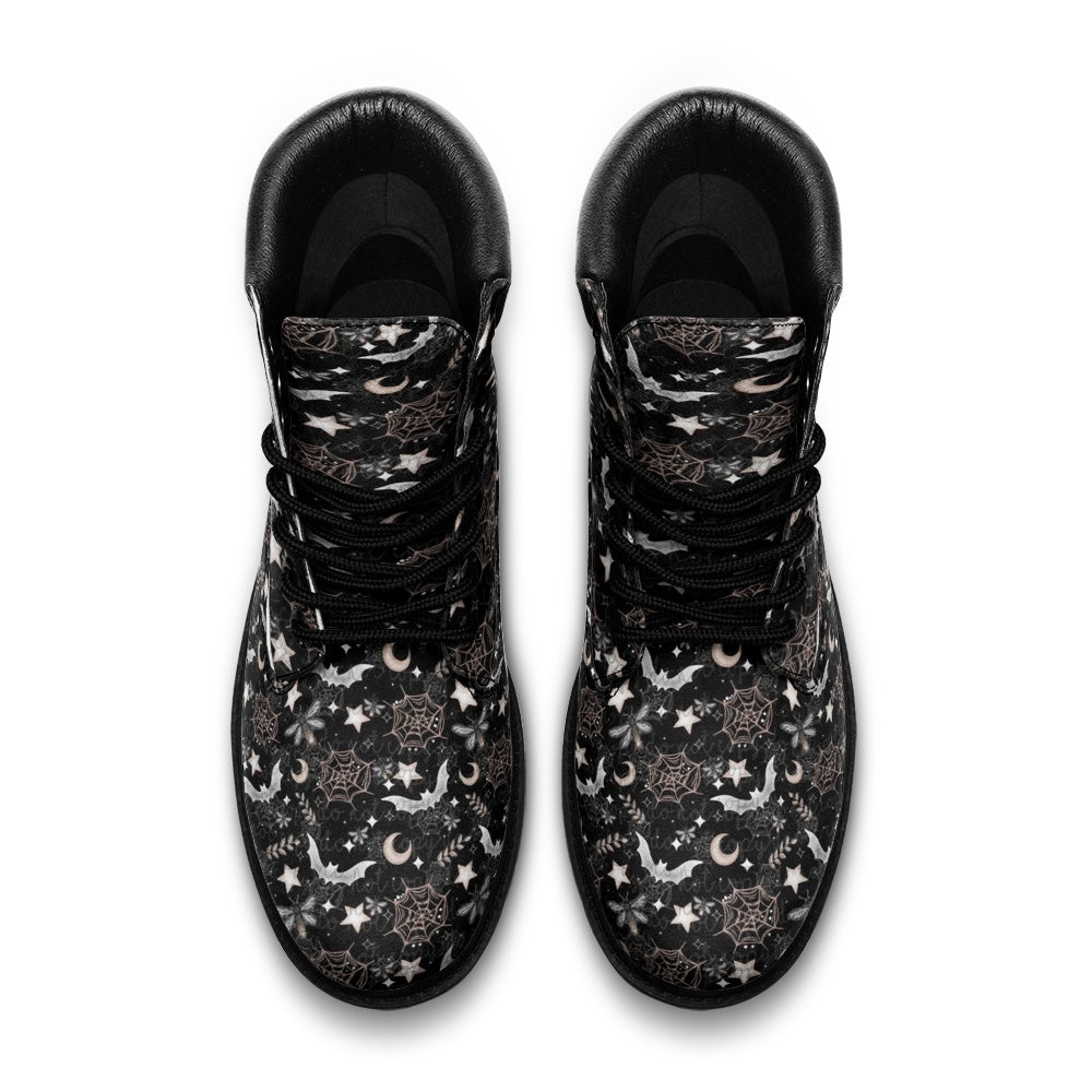 Bat Moon Web Timber Boots Casual Lightweight