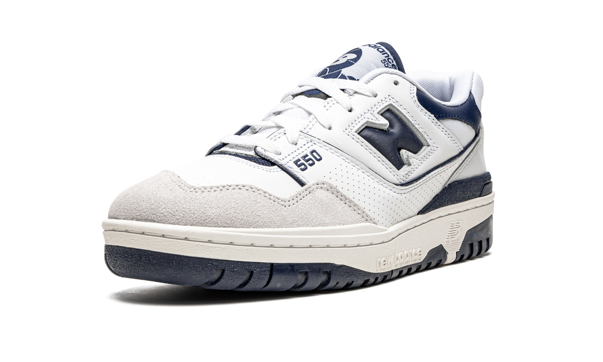 550 "white / Navy Blue" - 4