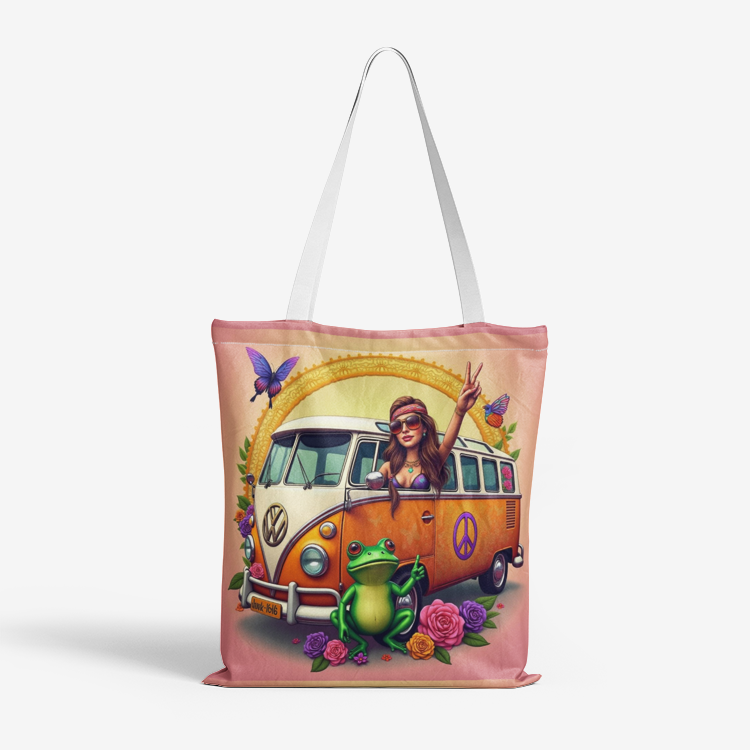 Peace symbol shiny gold filigree Natural Canvas Tote Bags