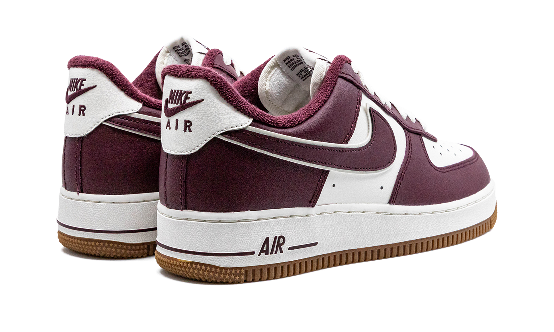 Air Force 1 Low "college Pack - Night Maroon" - 3