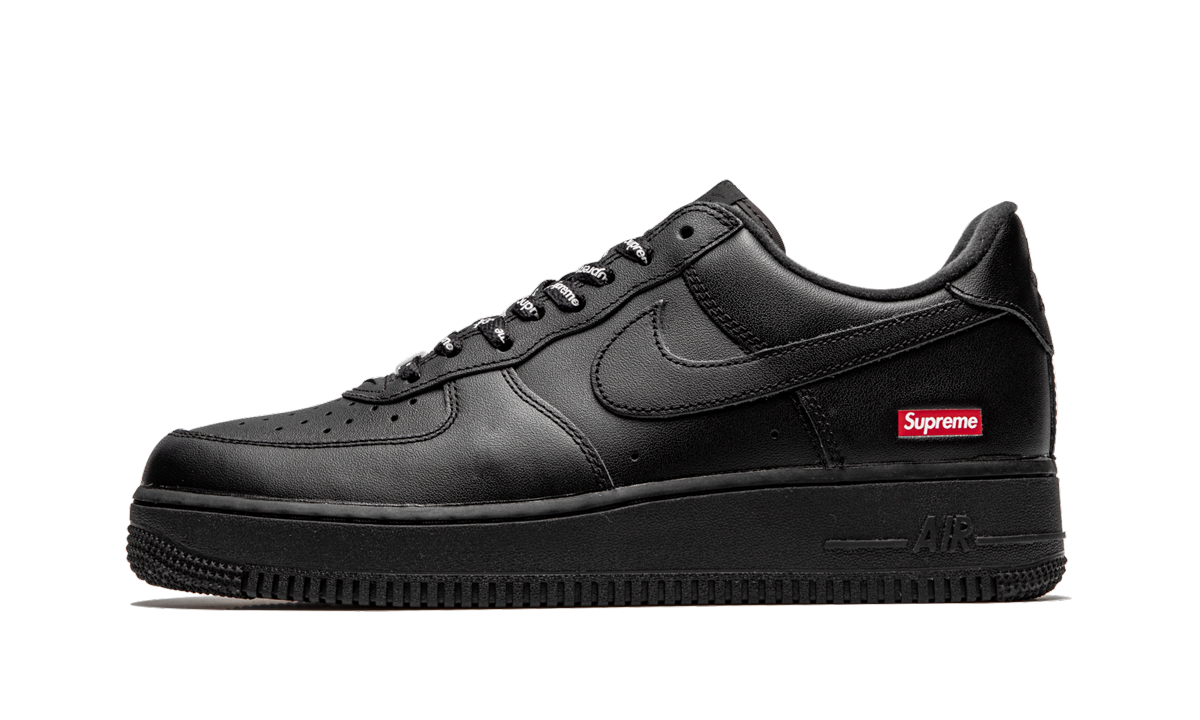Air Force 1 Low "supreme - Mini Box Logo Black" - 1