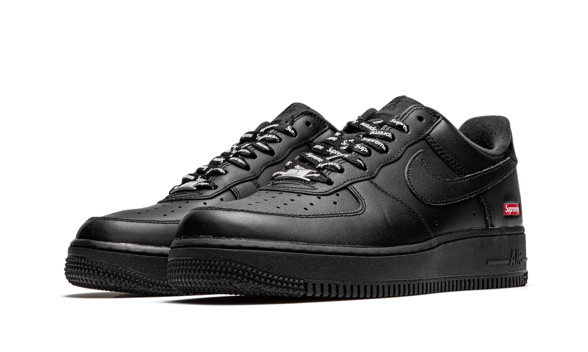Air Force 1 Low "supreme - Mini Box Logo Black" - 2