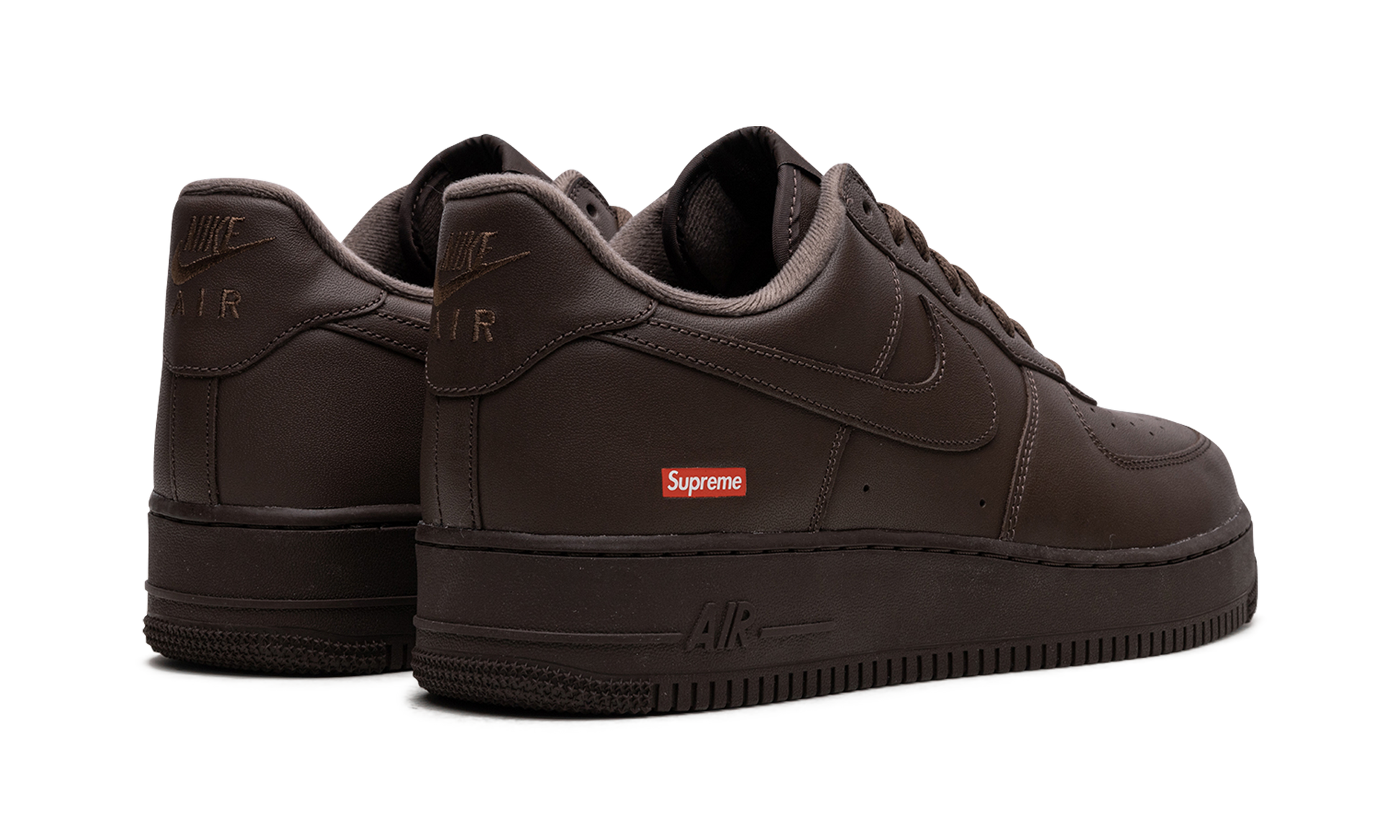 Air Force 1 "supreme - Mini Box Logo Brown" - 3