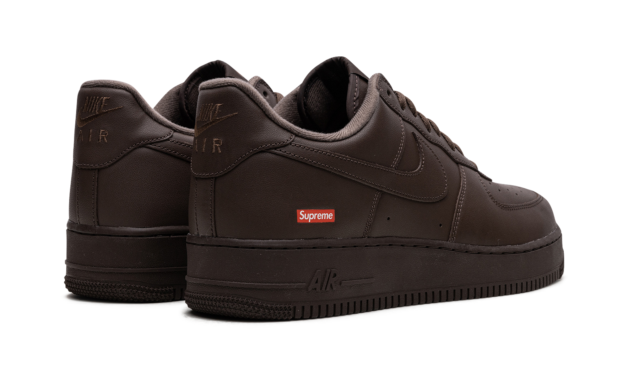 Air Force 1 "supreme - Mini Box Logo Brown" - 3