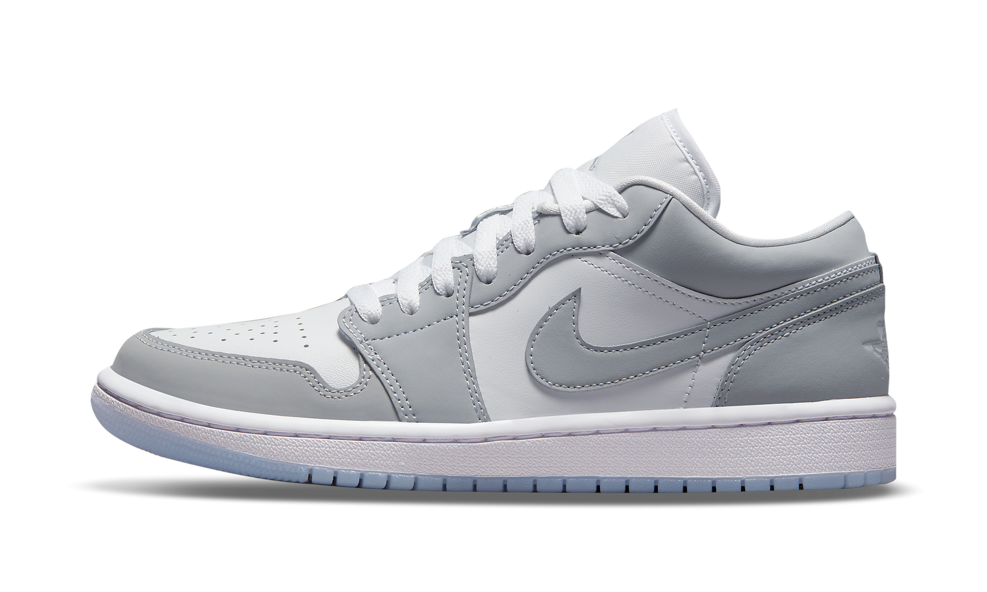 Air Jordan 1 Low Wmns "white / Wolf Grey" - 1