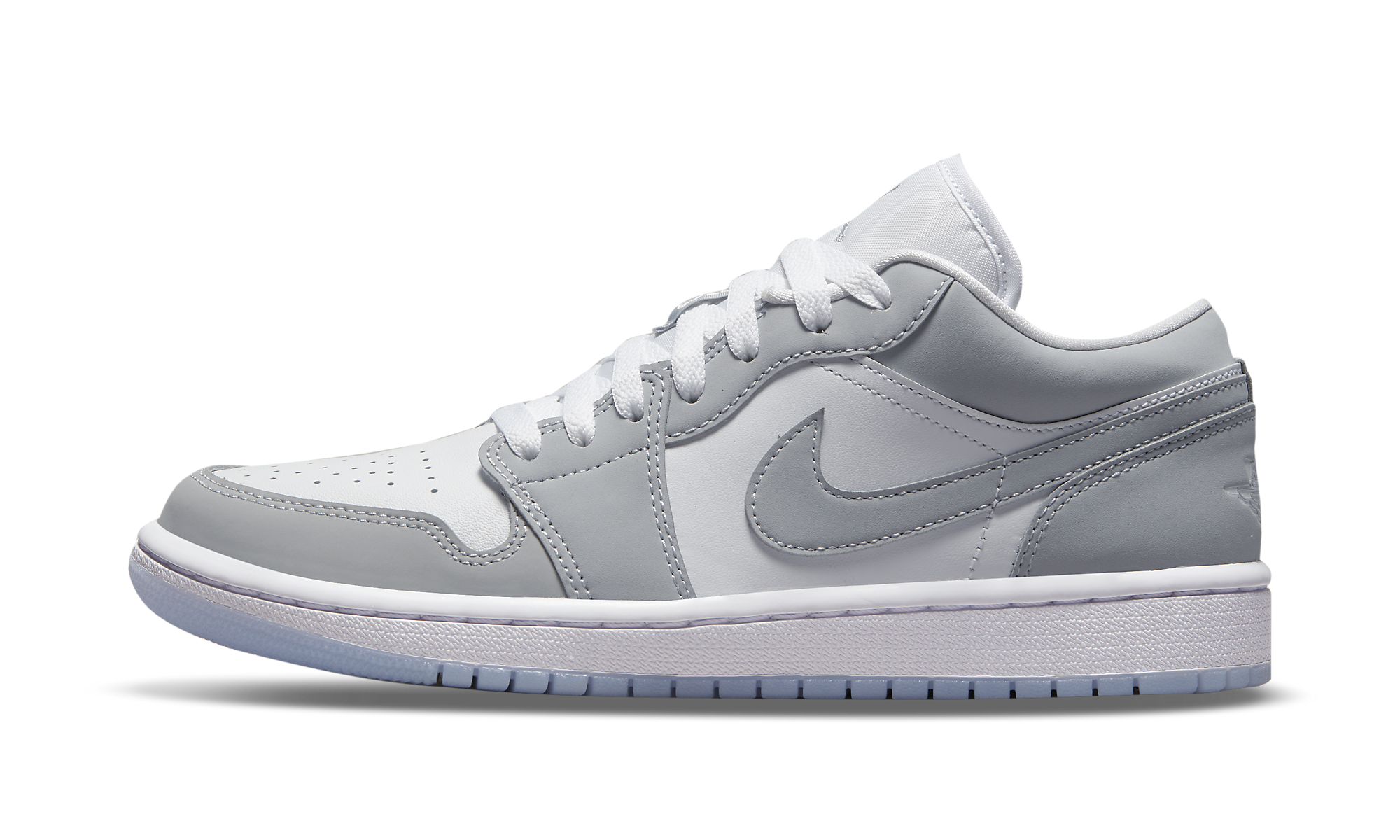 Air Jordan 1 Low Wmns "white / Wolf Grey" - 1