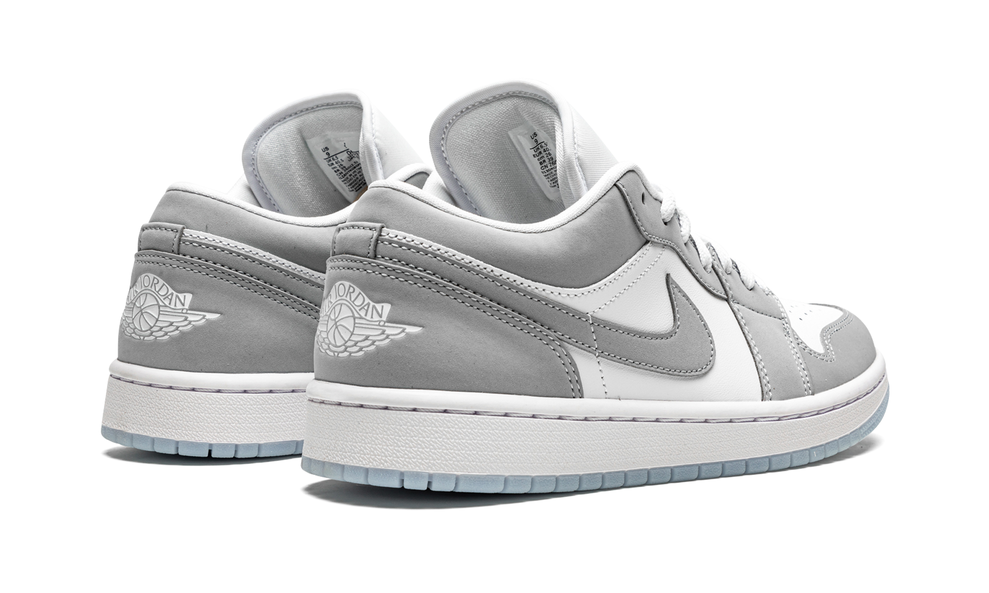 Air Jordan 1 Low Wmns "white / Wolf Grey" - 3