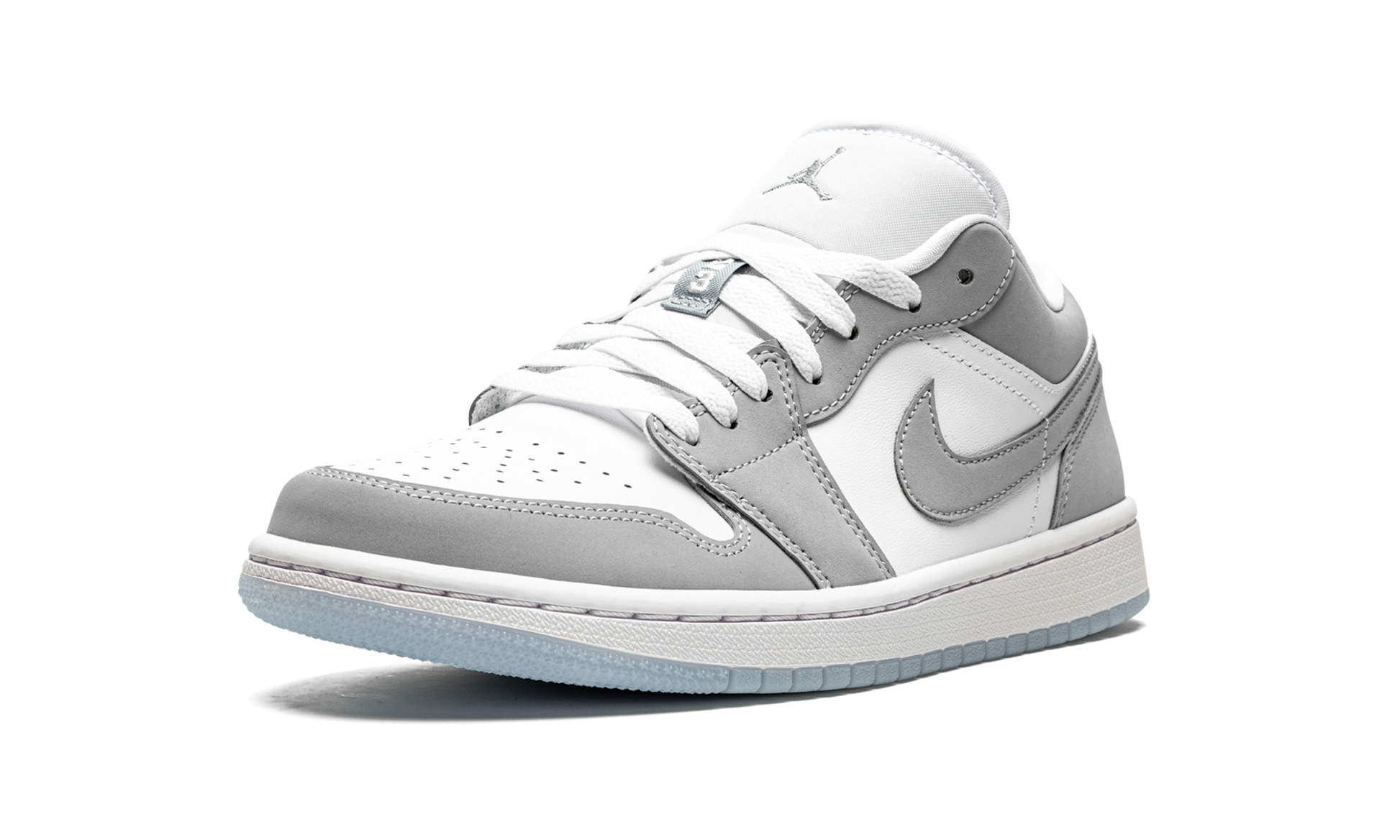 Air Jordan 1 Low Wmns "white / Wolf Grey" - 4