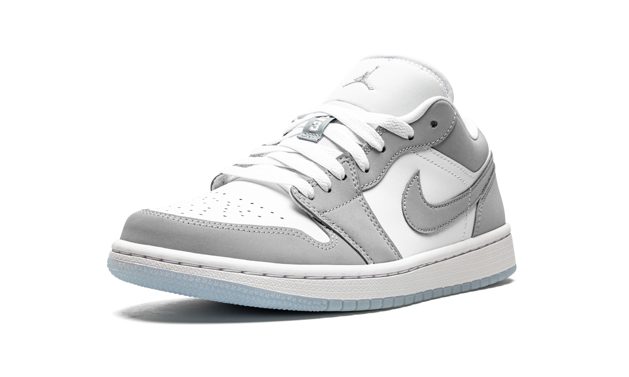 Air Jordan 1 Low Wmns "white / Wolf Grey" - 4