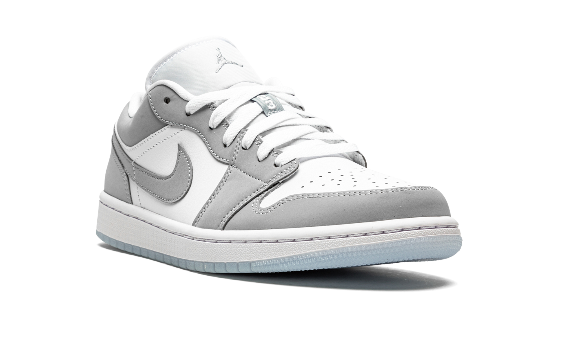 Air Jordan 1 Low Wmns "white / Wolf Grey" - 7