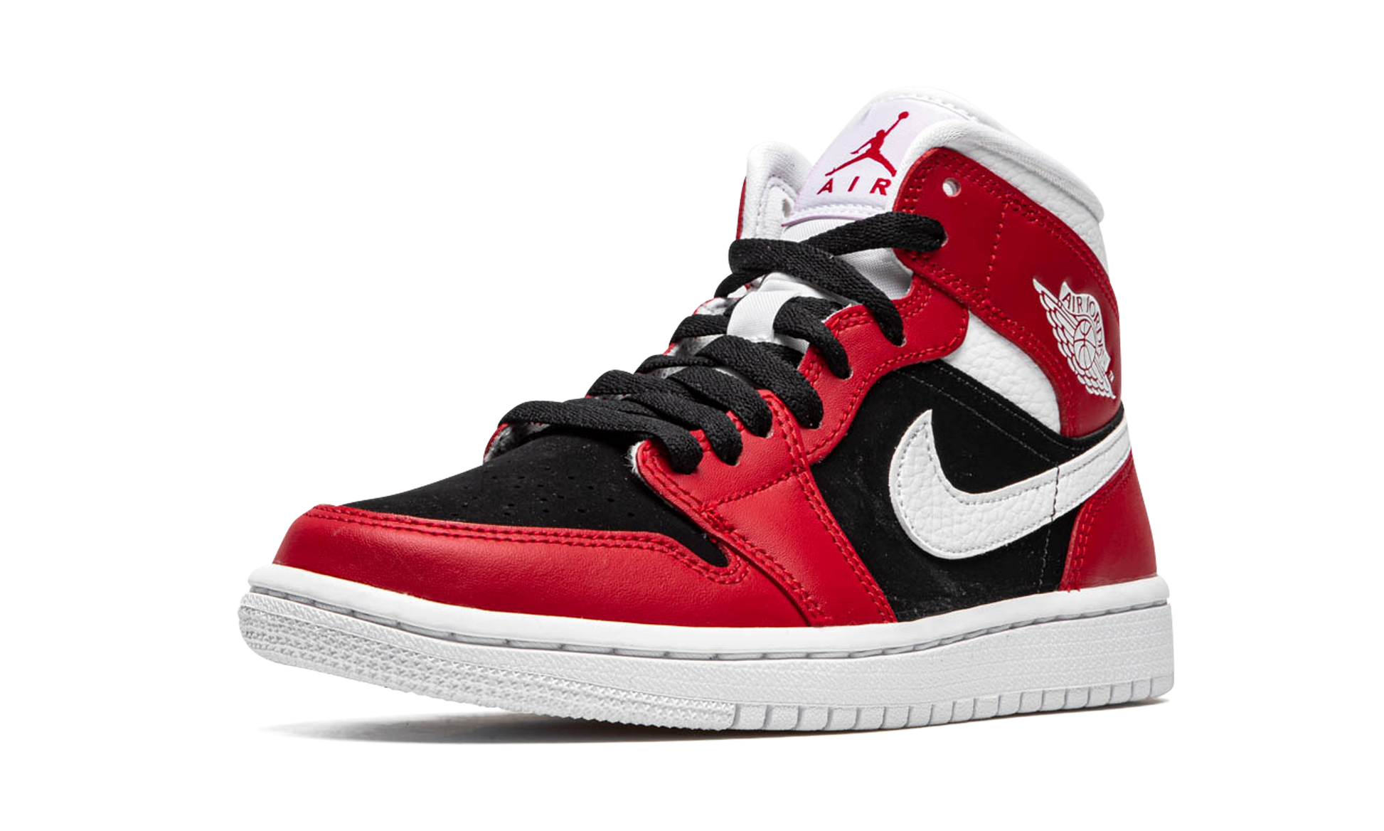Air Jordan 1 Mid Wmns "gym Red / Black" - 4
