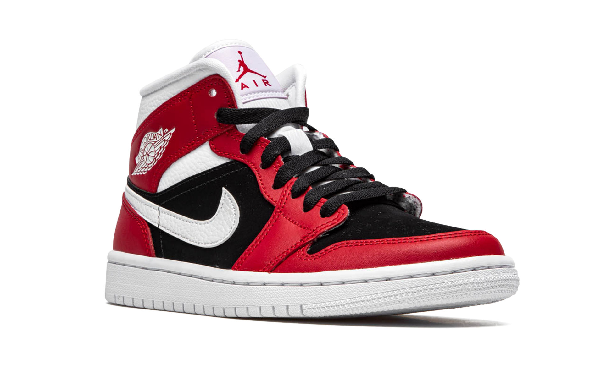 Air Jordan 1 Mid Wmns "gym Red / Black" - 7