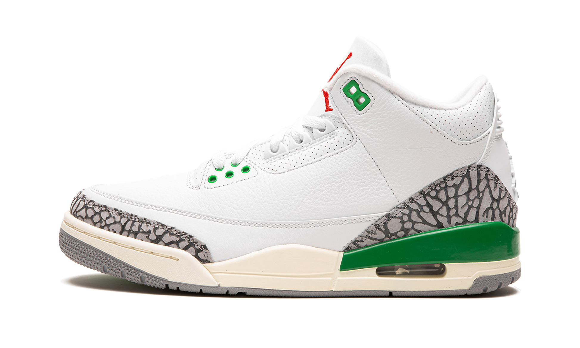 Air Jordan 3 Wmns "lucky Green" - 1
