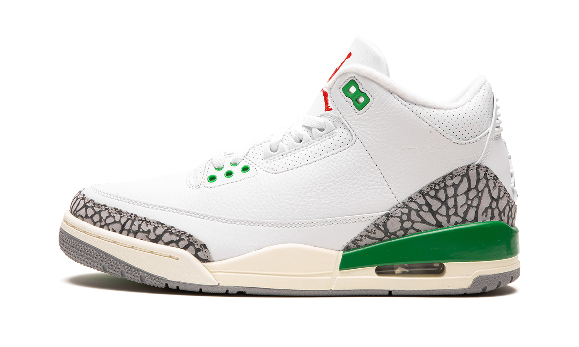 Air Jordan 3 Wmns "lucky Green" - 1