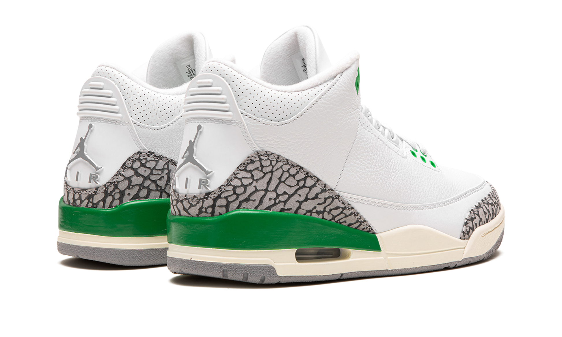 Air Jordan 3 Wmns "lucky Green" - 3