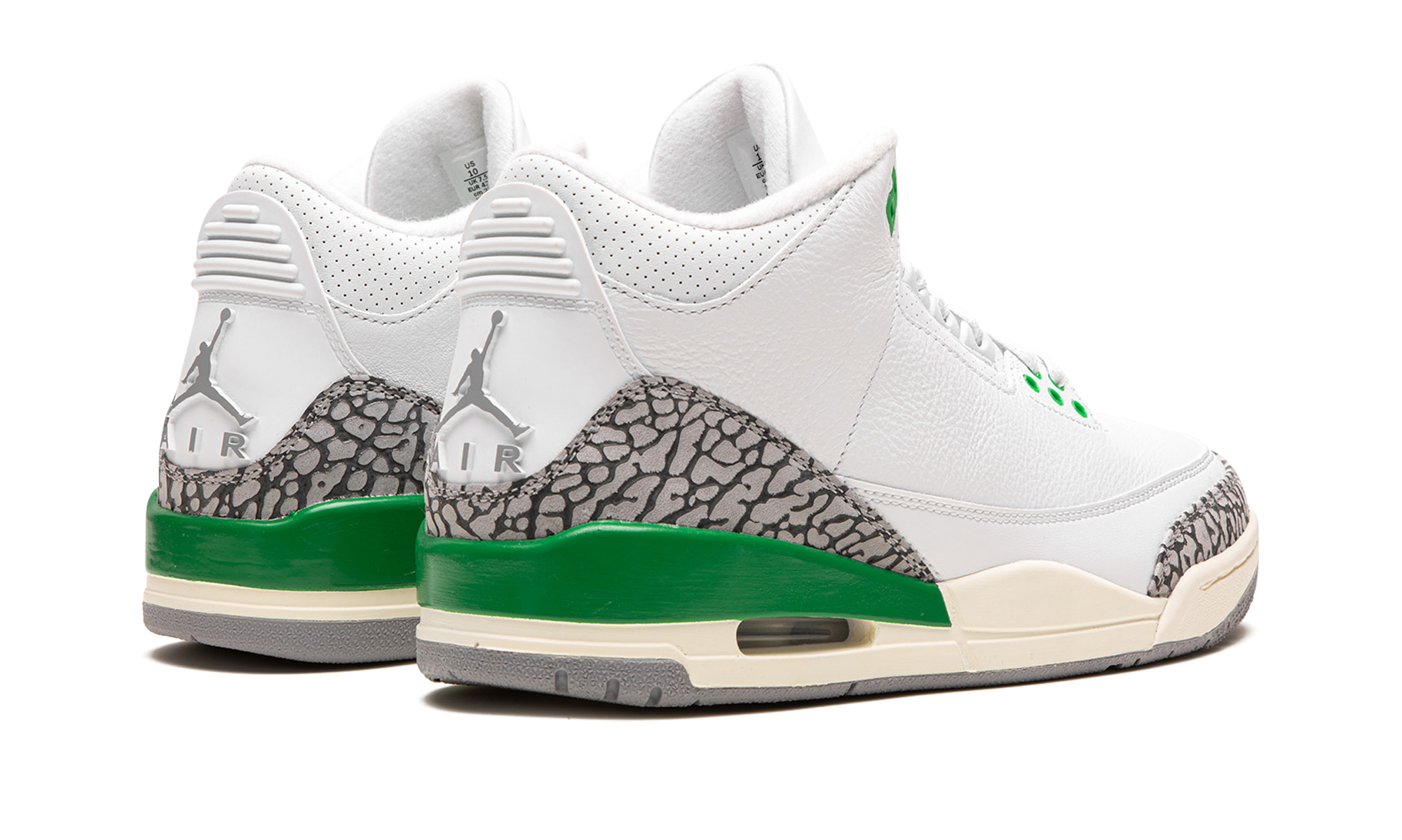 Air Jordan 3 Wmns "lucky Green" - 3