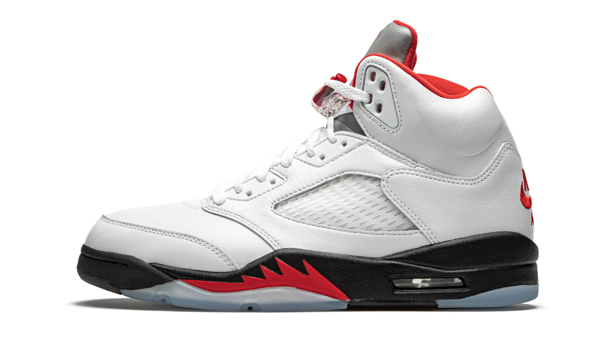Air Jordan 5 Retro "fire Red Silver Tongue 2020" - 1