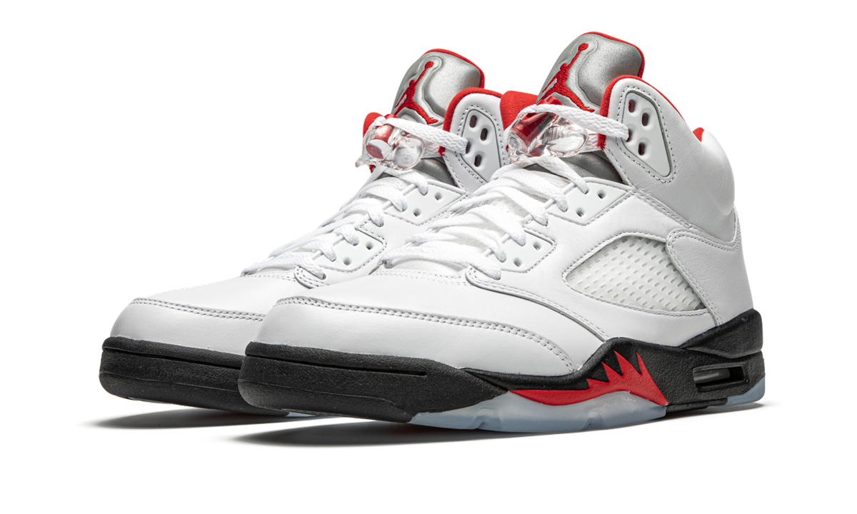 Air Jordan 5 Retro "fire Red Silver Tongue 2020" - 2