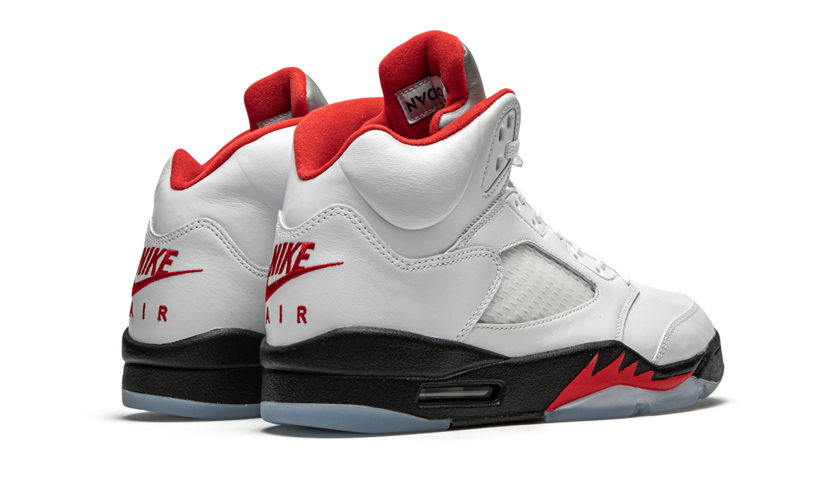 Air Jordan 5 Retro "fire Red Silver Tongue 2020" - 3