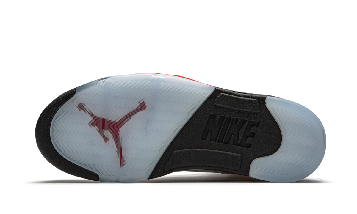 Air Jordan 5 Retro "fire Red Silver Tongue 2020" - 5