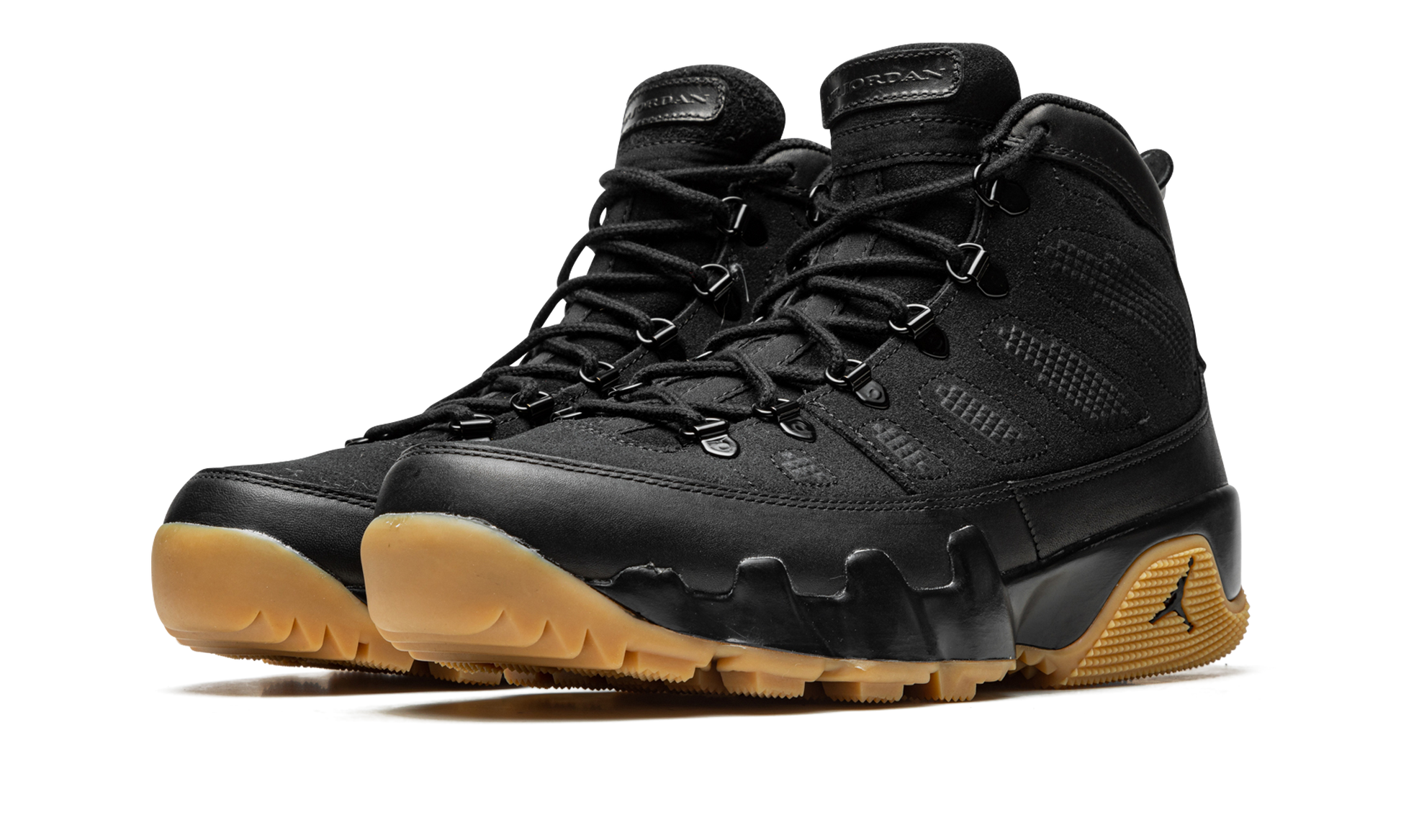 Air Jordan 9 Boot "black / Gum" - 2