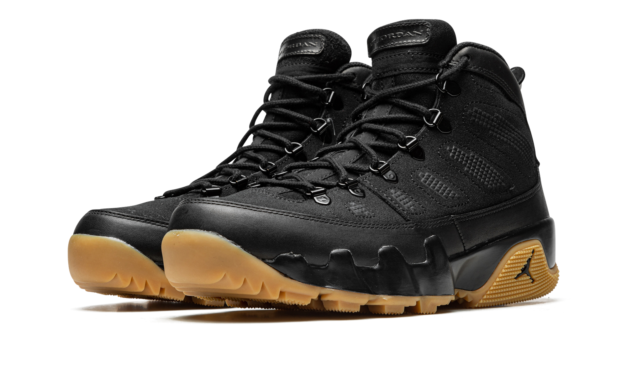 Air Jordan 9 Boot "black / Gum" - 2