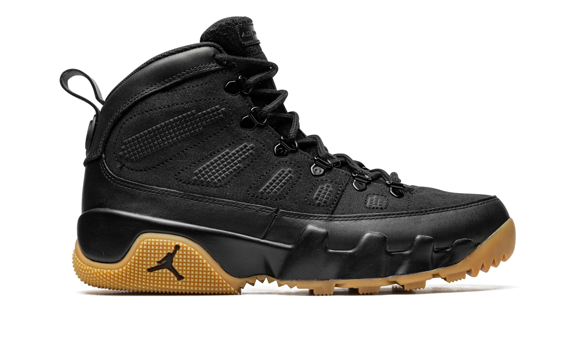 Air Jordan 9 Boot "black / Gum" - 6