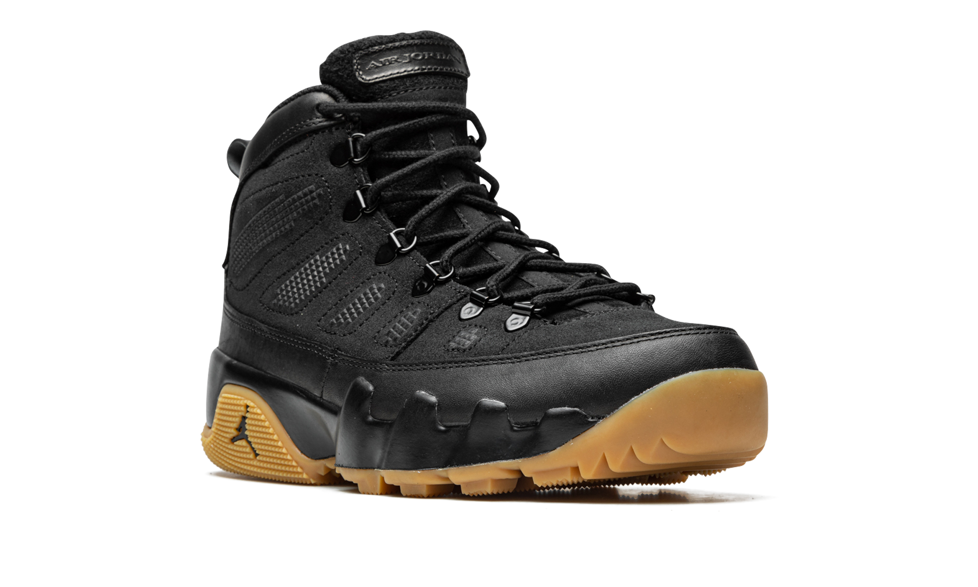Air Jordan 9 Boot "black / Gum" - 7