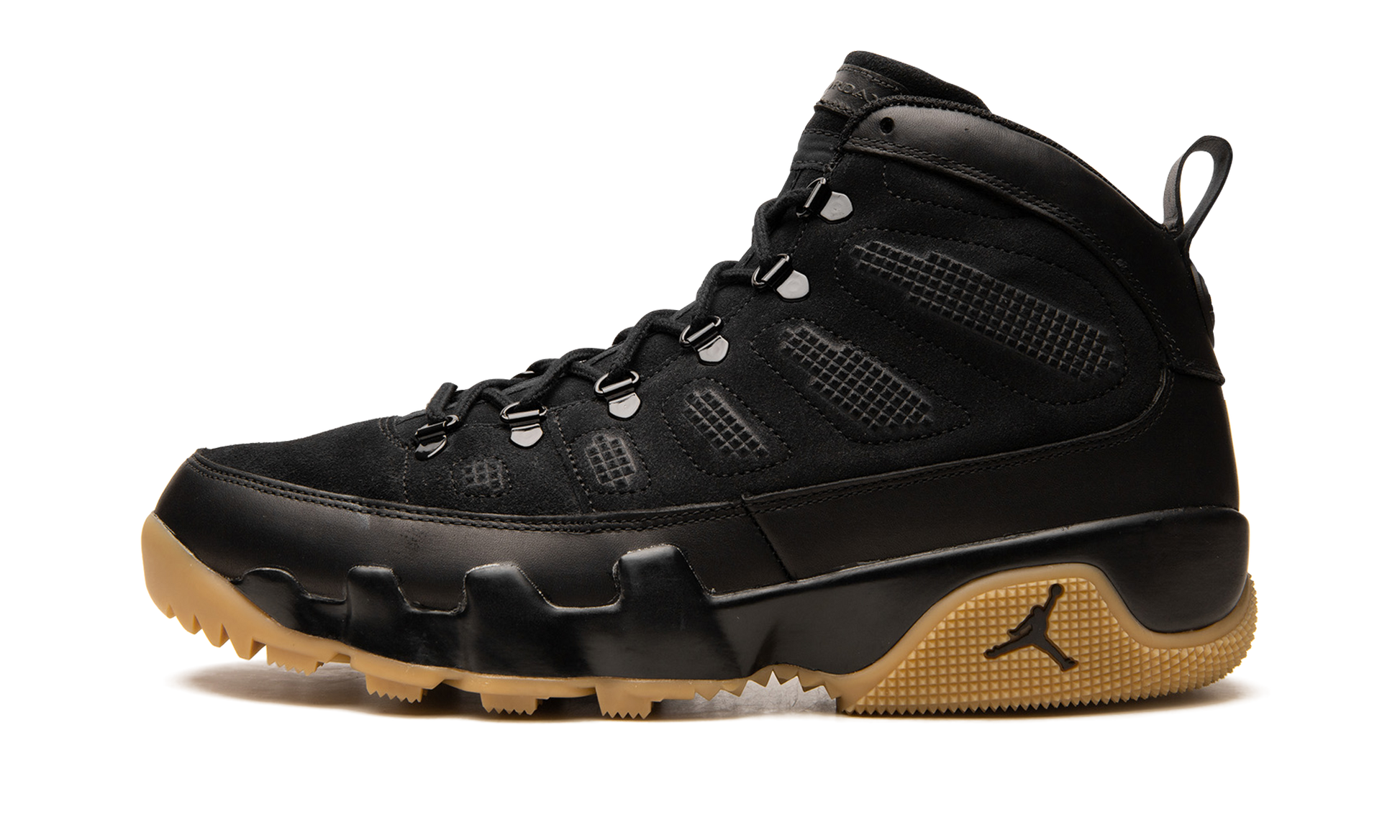 Air Jordan 9 Boot "black / Gum" - 8