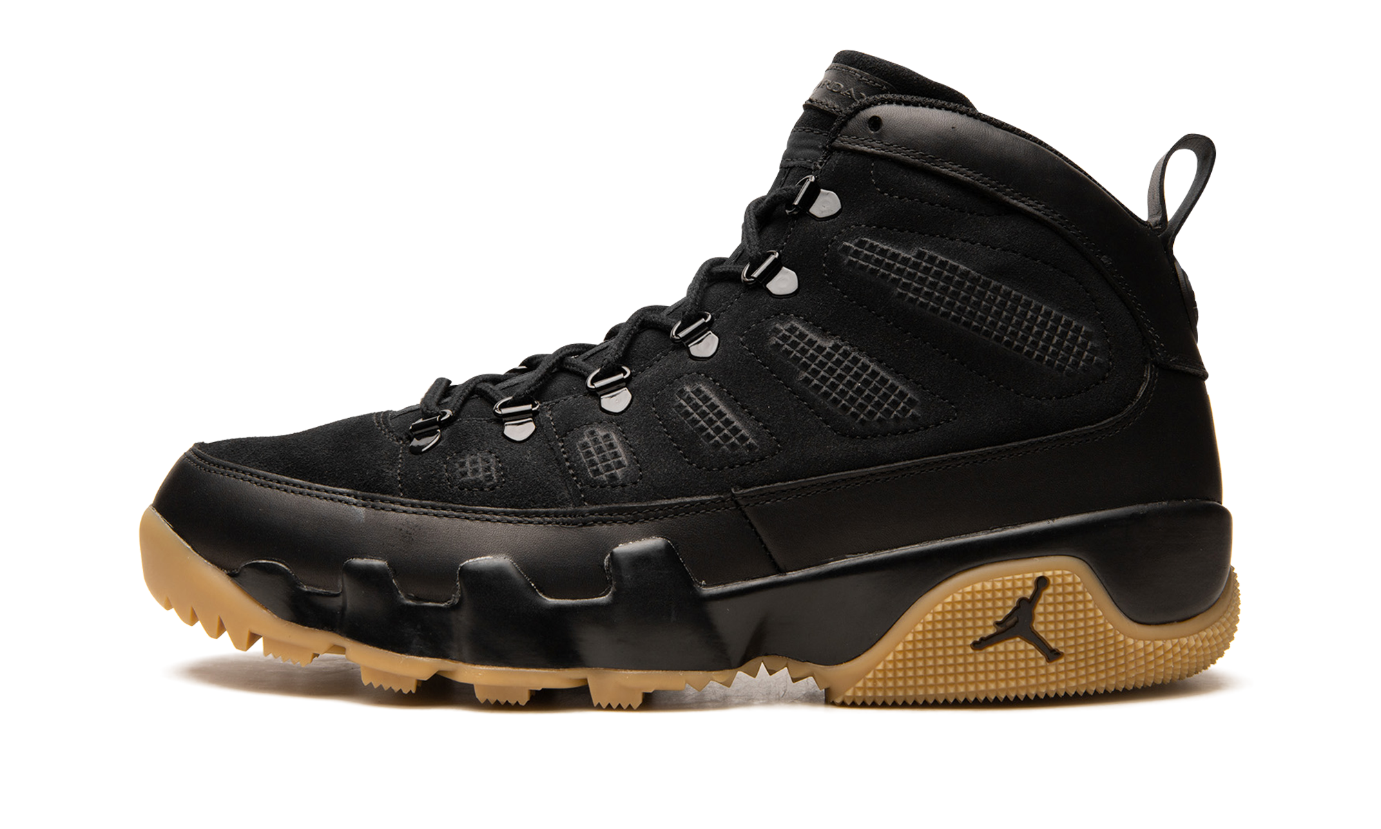 Air Jordan 9 Boot "black / Gum" - 8