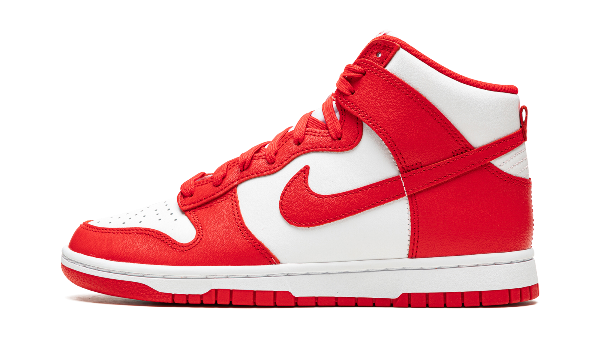 Dunk High "white / University Red" - 1