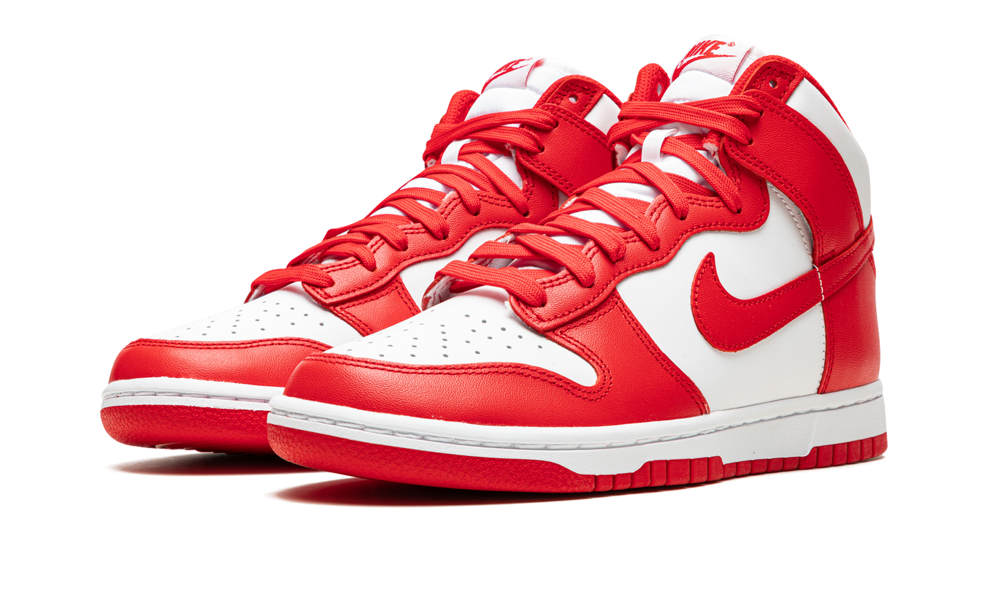 Dunk High "white / University Red" - 2