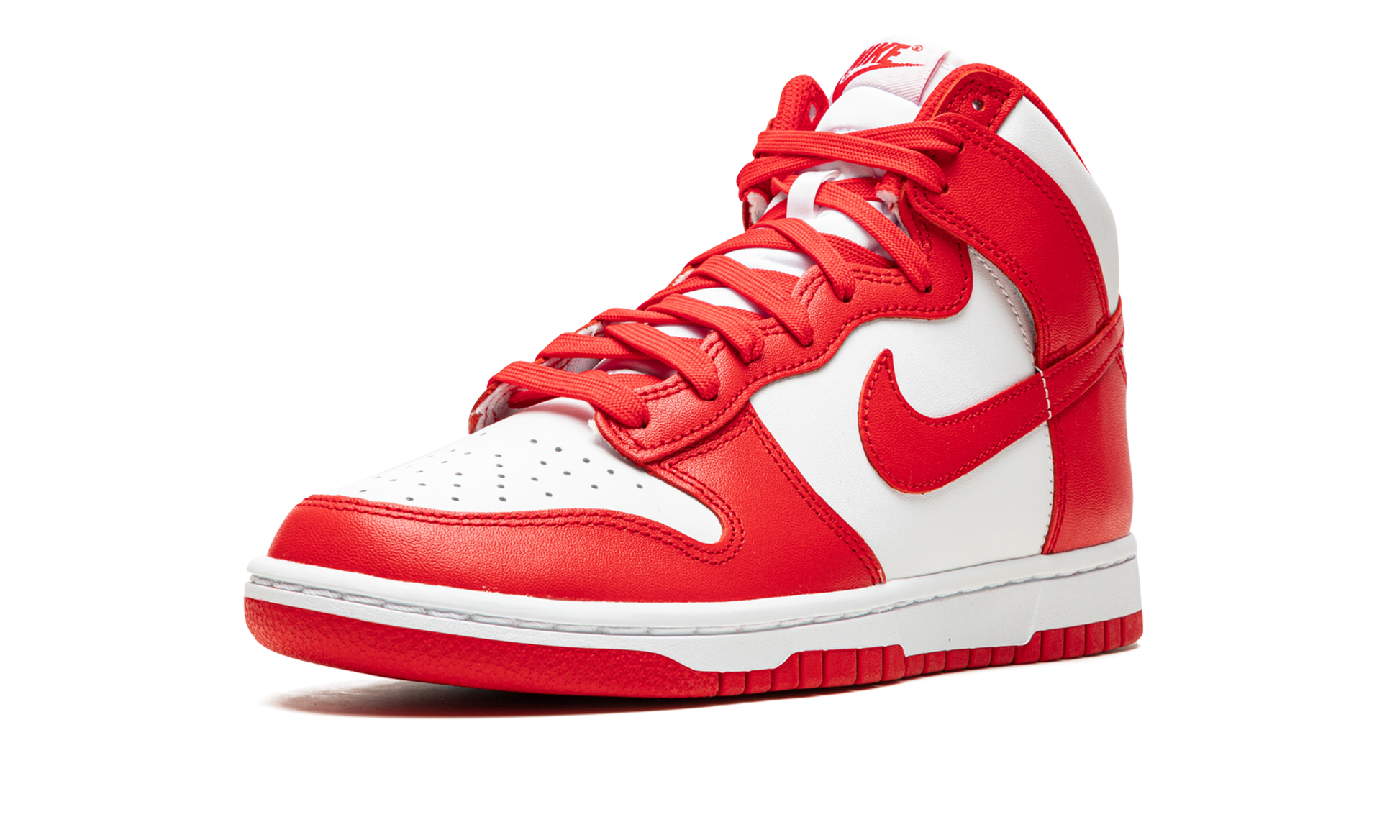 Dunk High "white / University Red" - 4