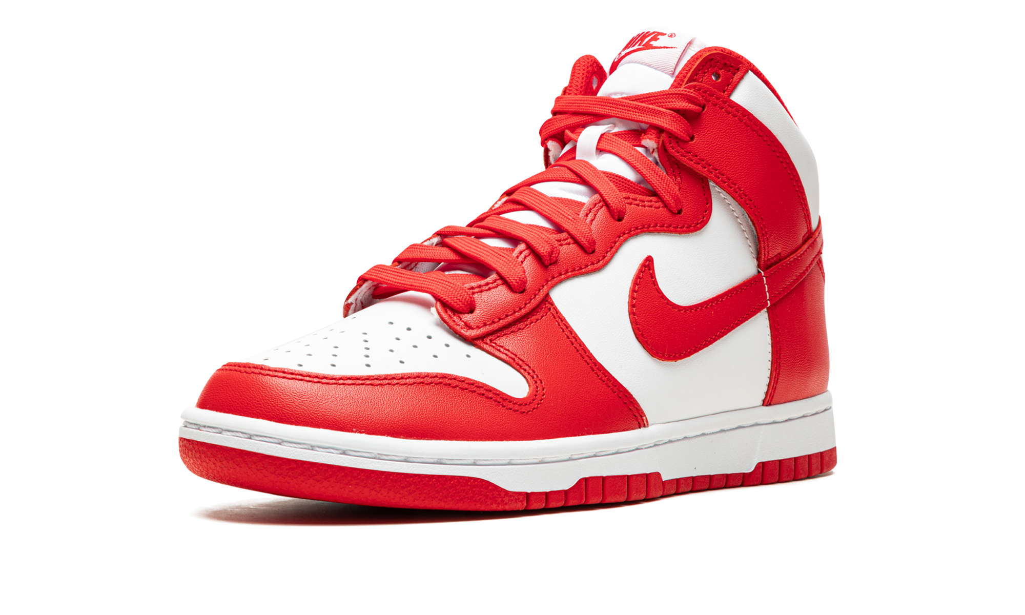 Dunk High "white / University Red" - 4