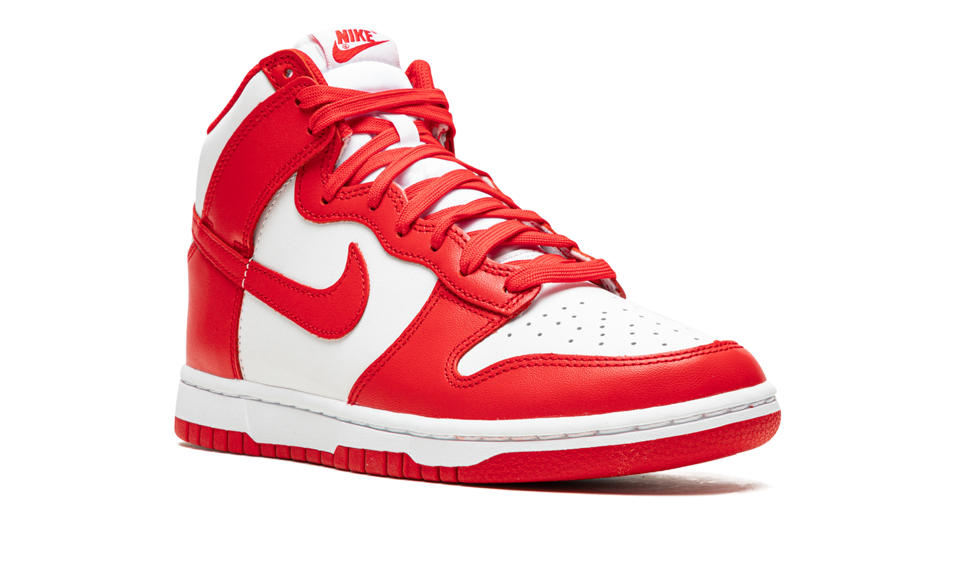 Dunk High "white / University Red" - 7