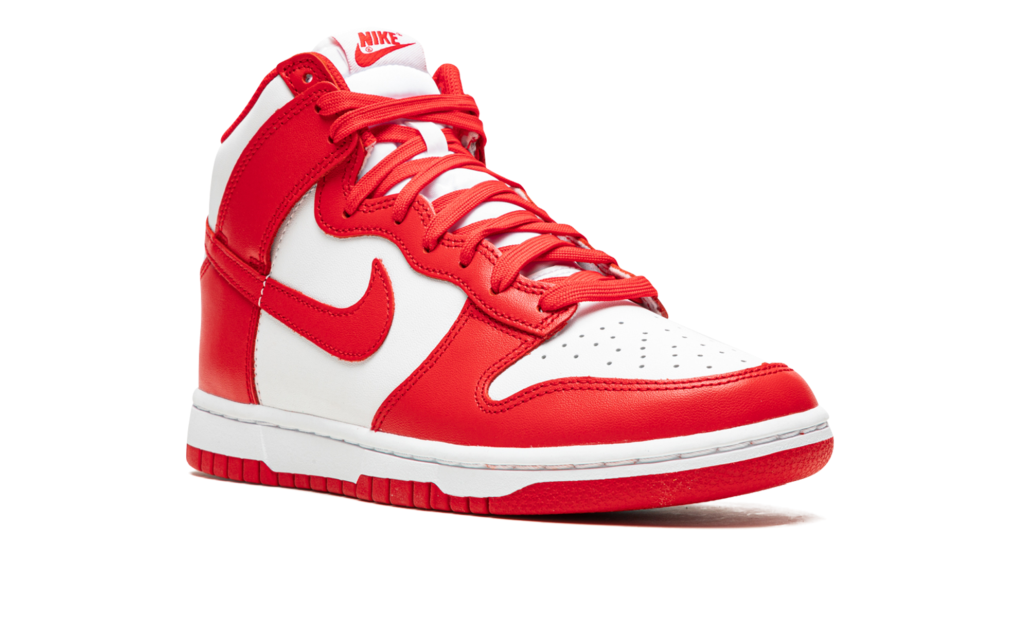 Dunk High "white / University Red" - 7