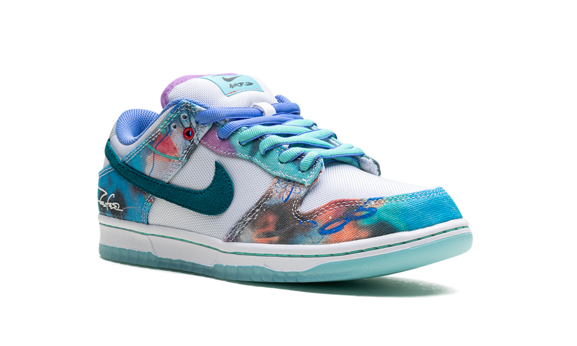 Dunk Low Sb "futura Laboratories - Bleached Aqua" - 7
