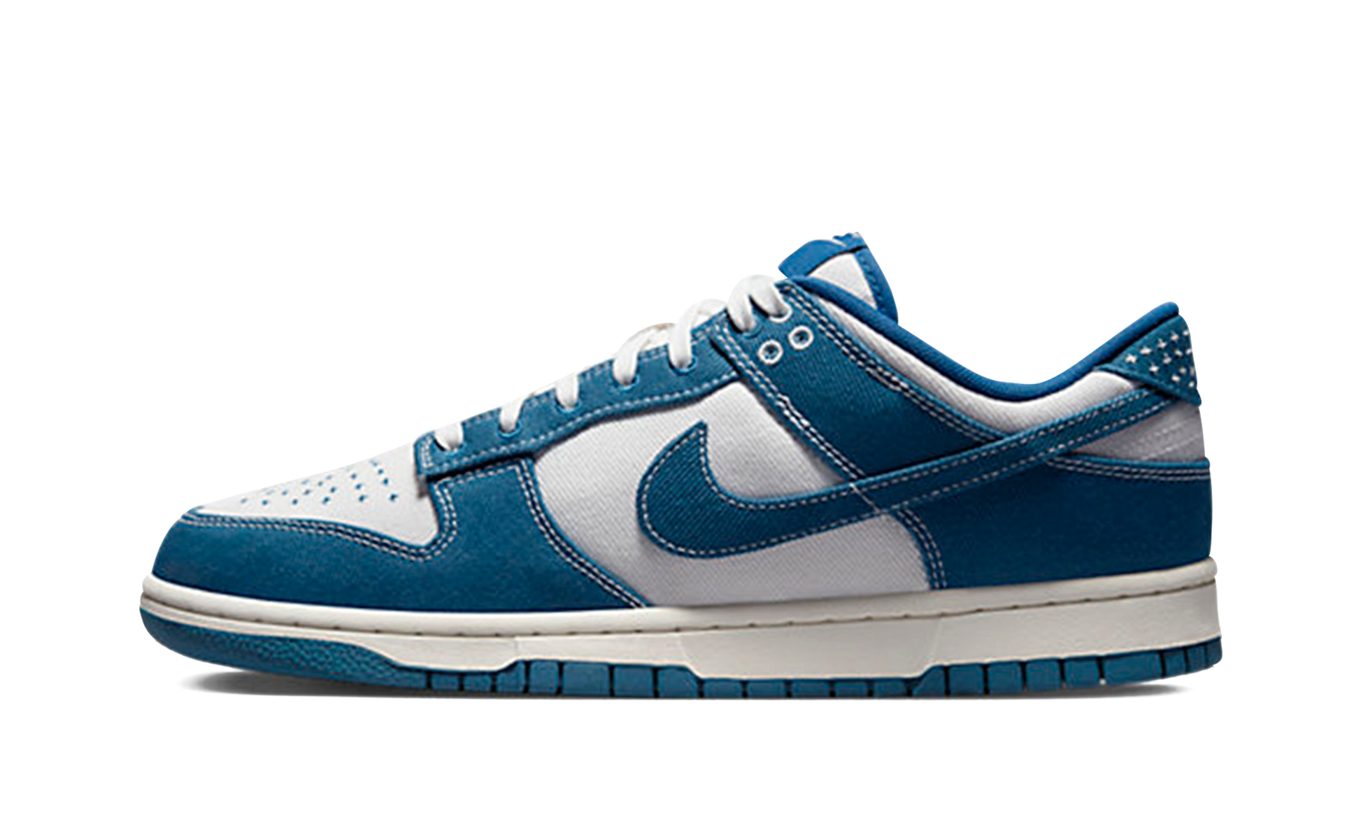 Dunk Low "shashiko - Industrial Blue" - 1