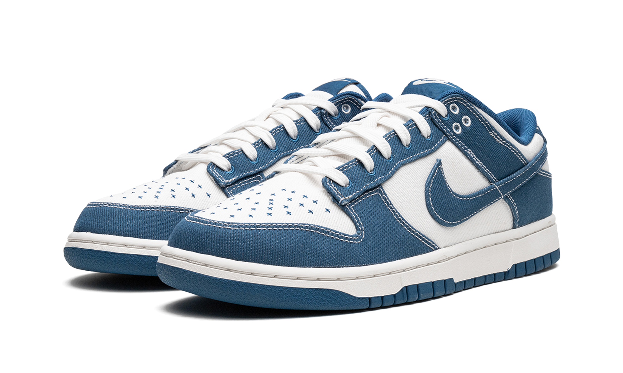 Dunk Low "shashiko - Industrial Blue" - 2