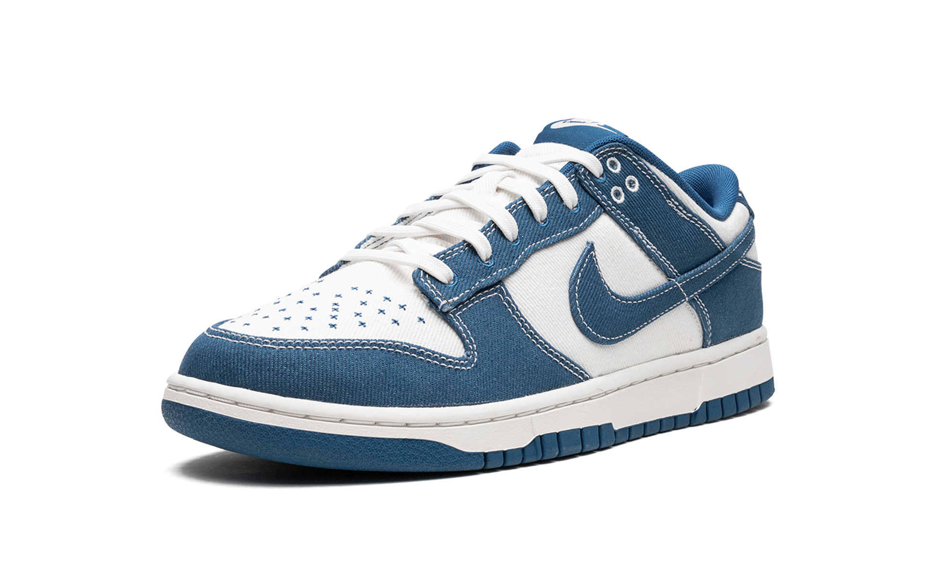 Dunk Low "shashiko - Industrial Blue" - 4