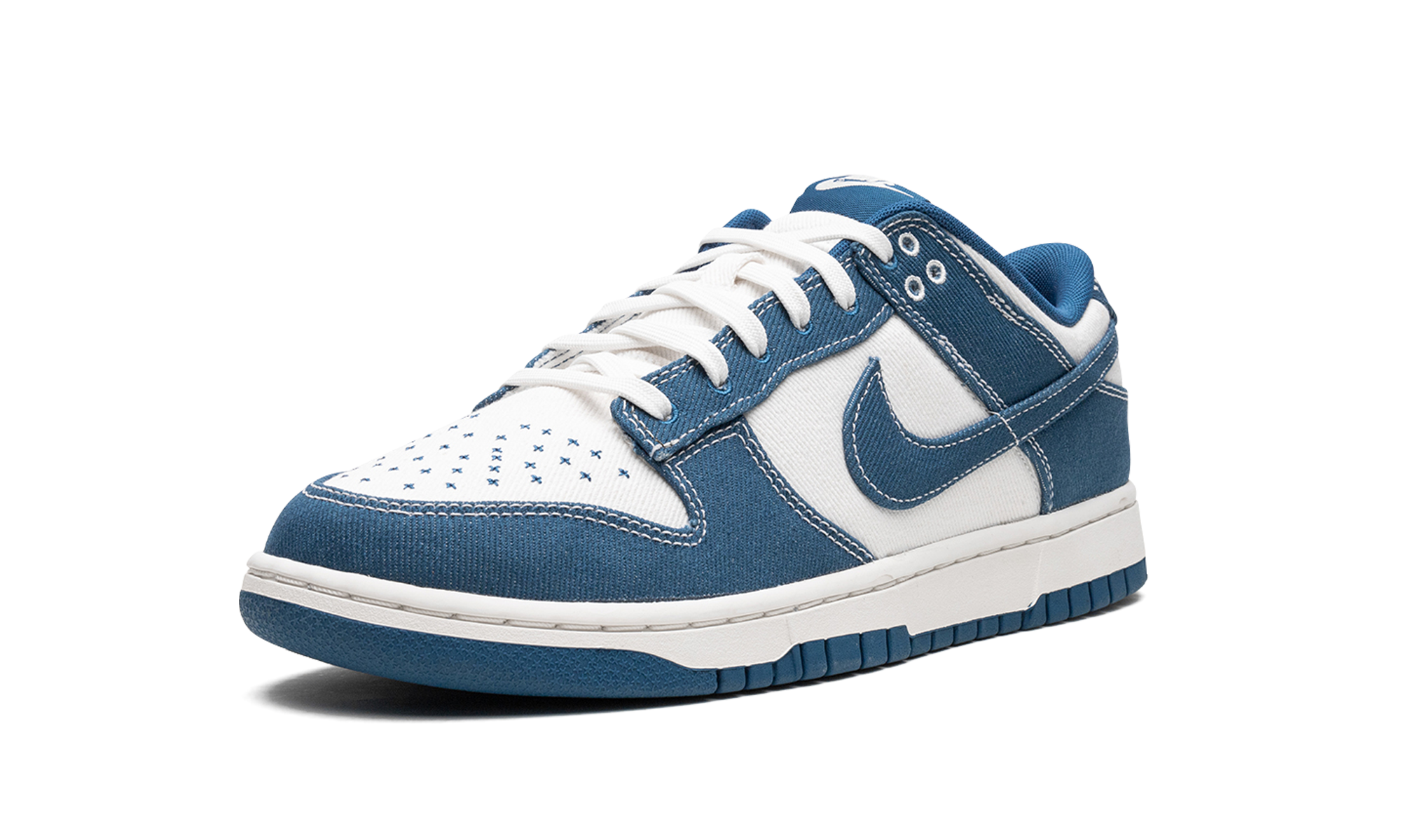 Dunk Low "shashiko - Industrial Blue" - 4
