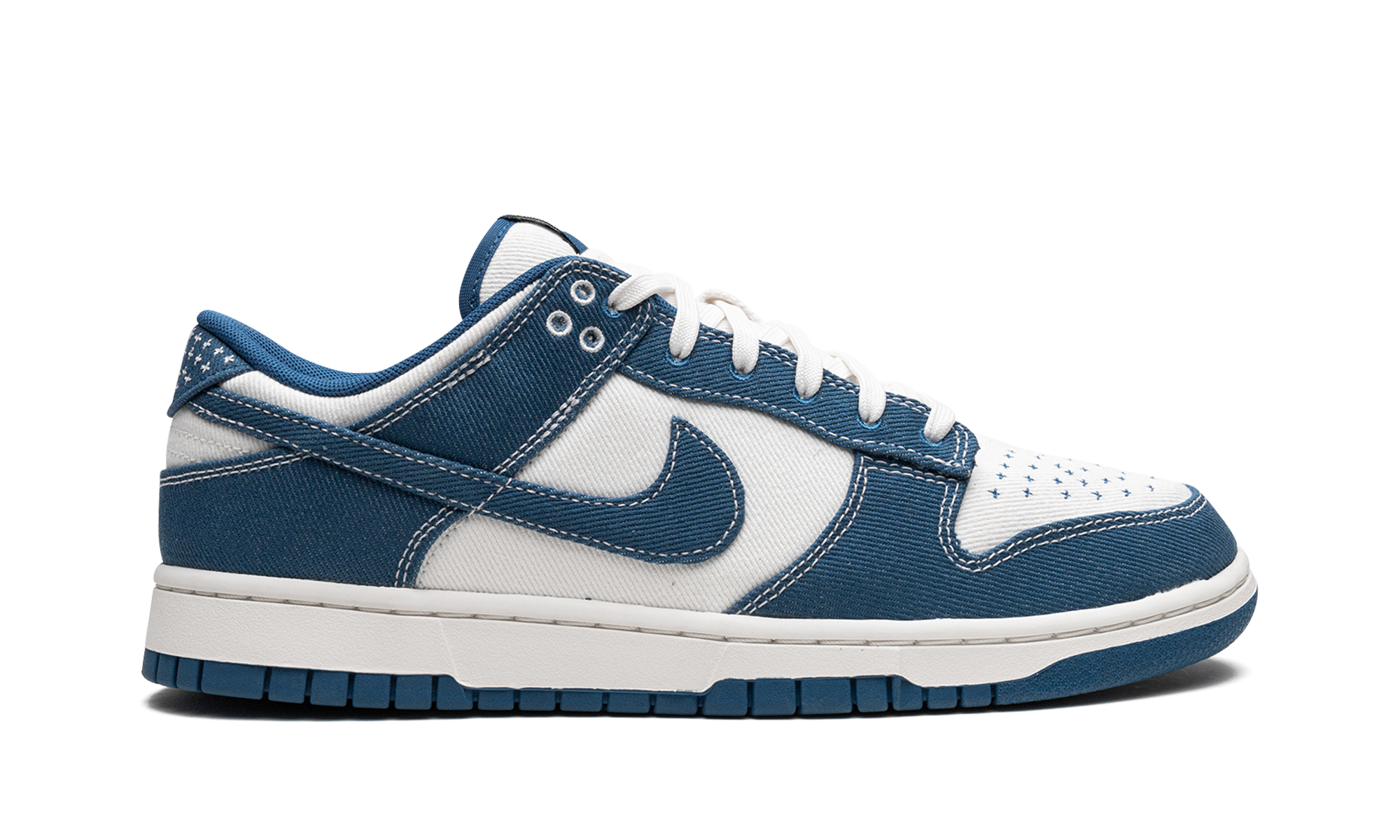 Dunk Low "shashiko - Industrial Blue" - 6