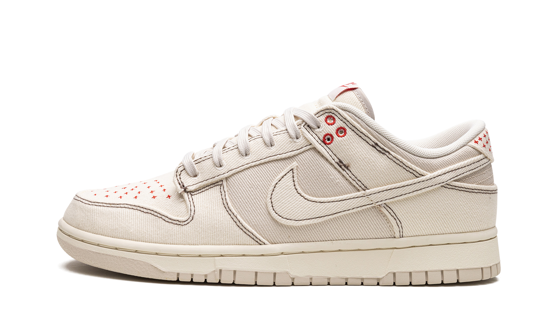 Dunk Low "shashiko - Light Orewood Brown" - 1