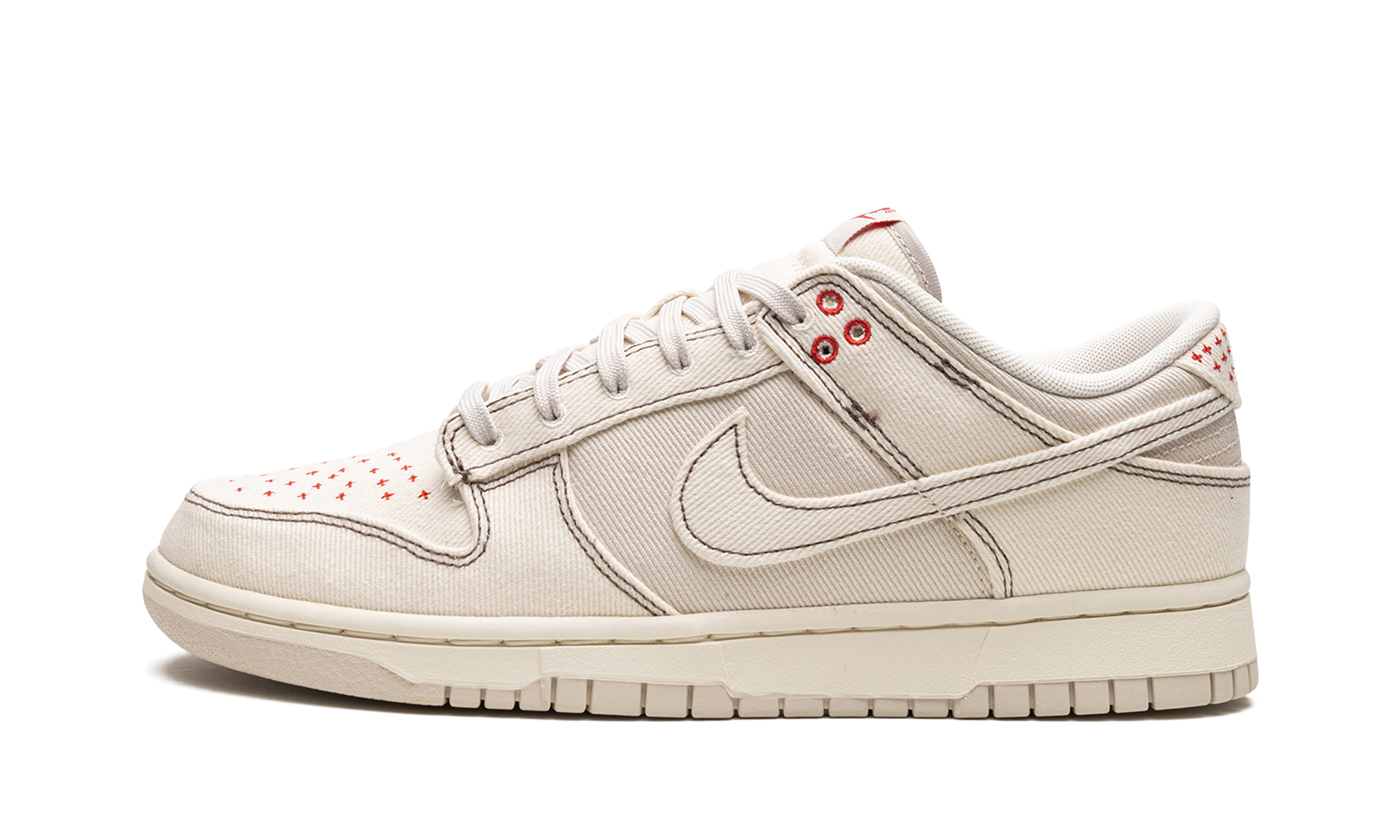 Dunk Low "shashiko - Light Orewood Brown" - 1