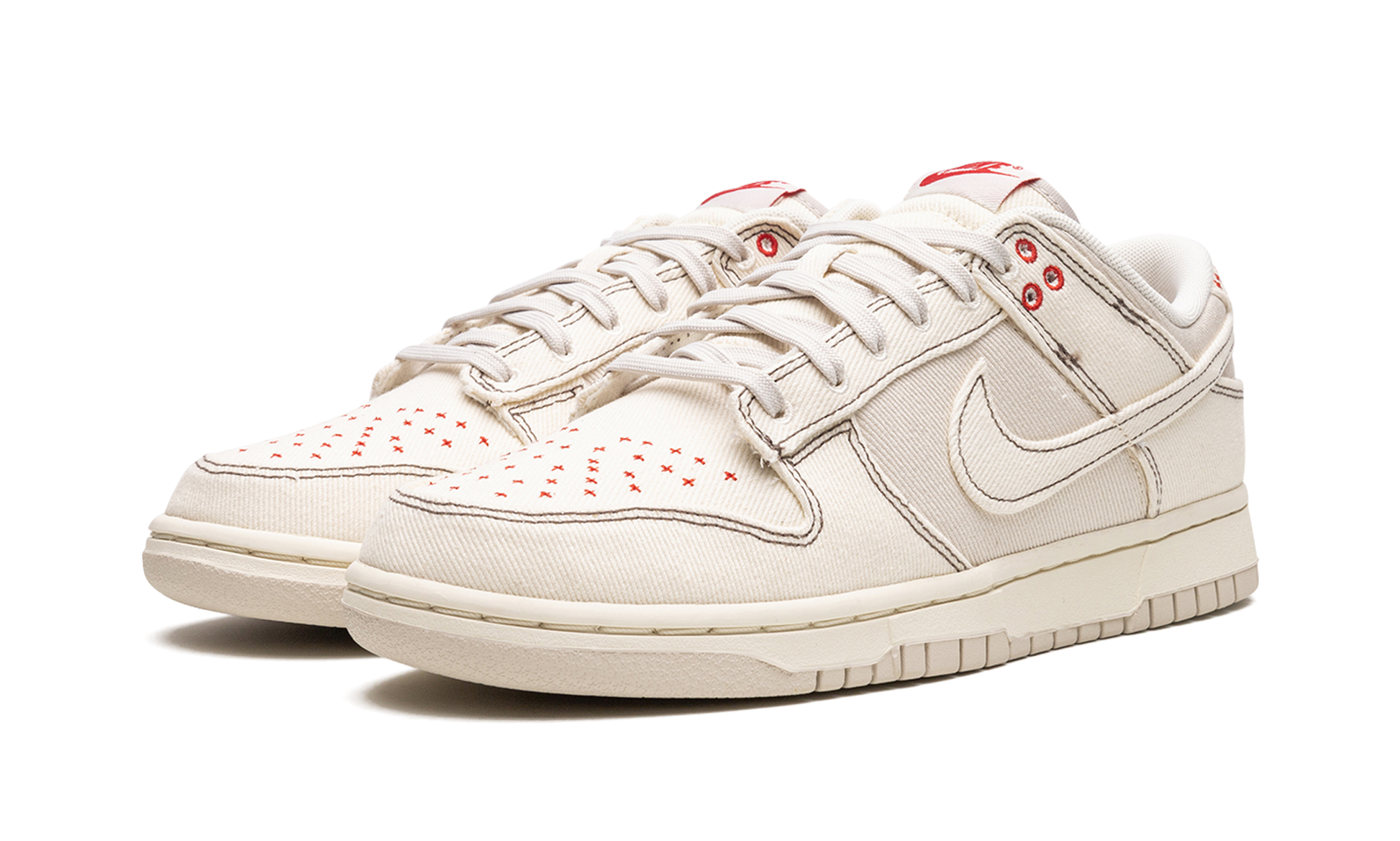 Dunk Low "shashiko - Light Orewood Brown" - 2
