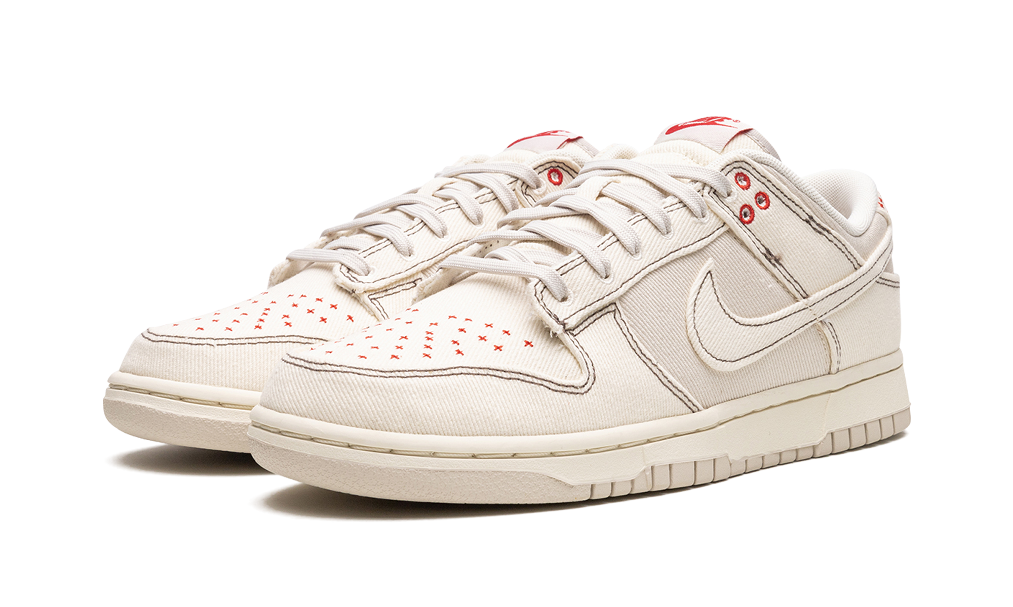 Dunk Low "shashiko - Light Orewood Brown" - 2