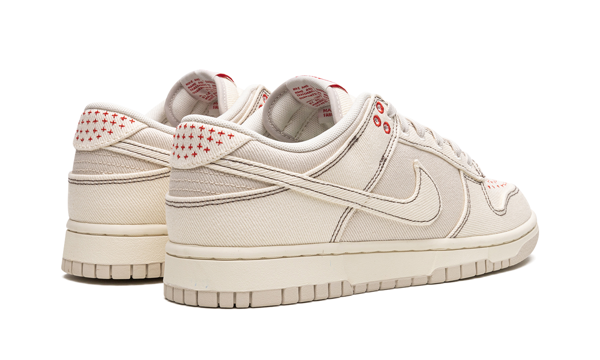 Dunk Low "shashiko - Light Orewood Brown" - 3
