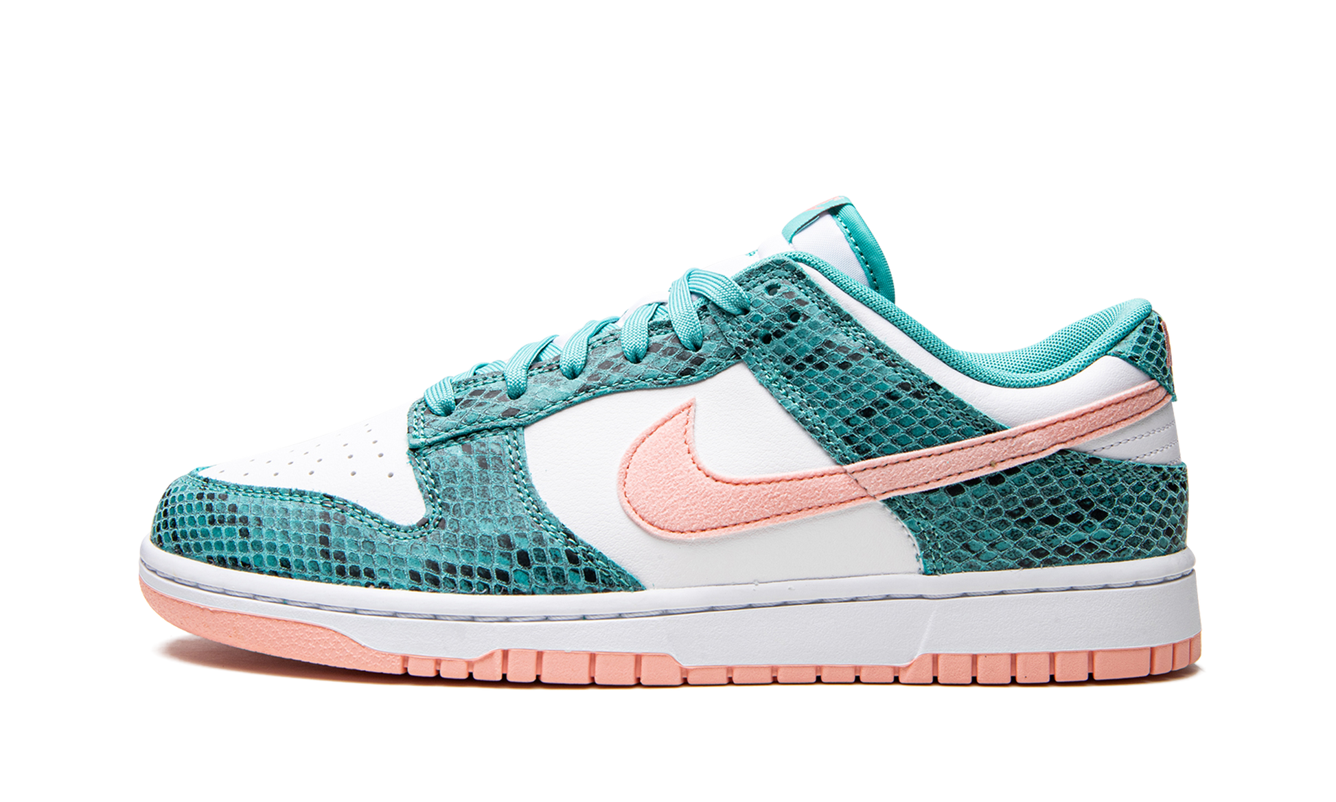 Dunk Low "snakeskin Washed Teal Bleached Coral" - 1