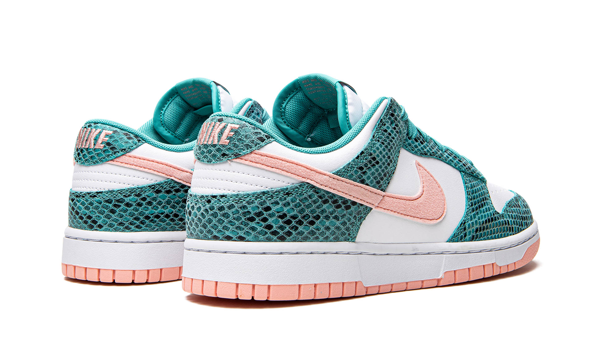 Dunk Low "snakeskin Washed Teal Bleached Coral" - 3